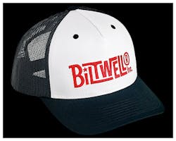 Biltwell オリジナルキャップ "Vintage" BLK/WHT
