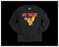 Biltwell "HOT DOGGIN" ロングスリーブ ブラック　L