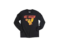 Biltwell "HOT DOGGIN" ロングスリーブ ブラック　XL