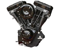 S&S V124 コンプリートエンジン 84-99yブラックエディション