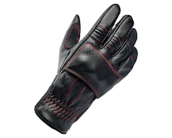 Biltwell BORREGOグローブ ブラック/レッドライン XL