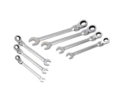 Dickies ミリ フレックスラチェットメガネレンチセット 7pcs