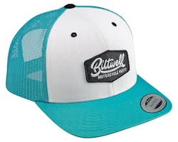 Biltwell オリジナルキャップ "Parts" TL/WHT/BLK