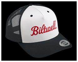 Biltwell オリジナルキャップ "Logo" BLK/WHT/RED