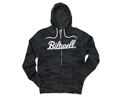 Biltwell "SCRIPT" ジップアップパーカー L