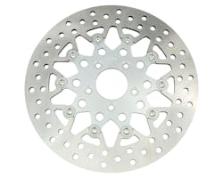 GTS フローティングローター 11.8in フロント メッシュ シルバー