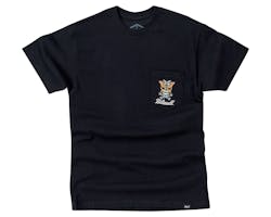 Biltwell SKULL MOTH ポケットTシャツ ブラック M