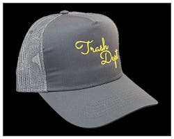 TRASH DEPT オリジナルメッシュキャップB チャコールグレー