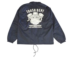 TRASH DEPT オリジナルコーチジャケット ブラック S