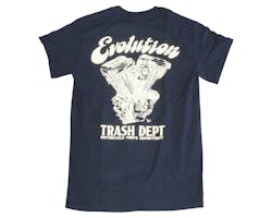 TRASH DEPT オリジナルTシャツ エヴォリューション S