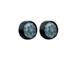 クリアキン LED バレットスタイルリアウインカーインサート スモークレンズ