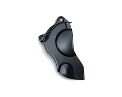 プレシジョン ロワーフロントエンジンカバーBK M8ソフテイル