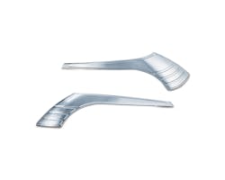 TRI-LINE サドルバッグリッドアクセント クローム 14-ツアラー