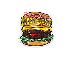 MQQNEYES フロアマット ムーンバーガー