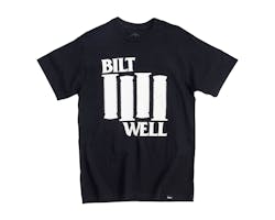 Biltwell DAMAGED Tシャツ ブラック M