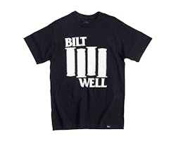 Biltwell DAMAGED Tシャツ ブラック XL