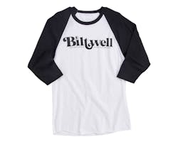 HIGH-PERF ラグランTシャツ ブラック/ホワイト XL