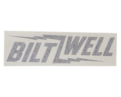 Biltwell カッティングステッカー BOLT 9in ブラック