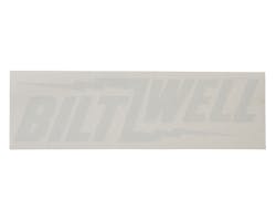 Biltwell カッティングステッカー BOLT 6in ホワイト