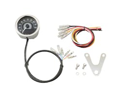 デイトナ VELONA 電気式スピードメーター 60mm ポリッシュ