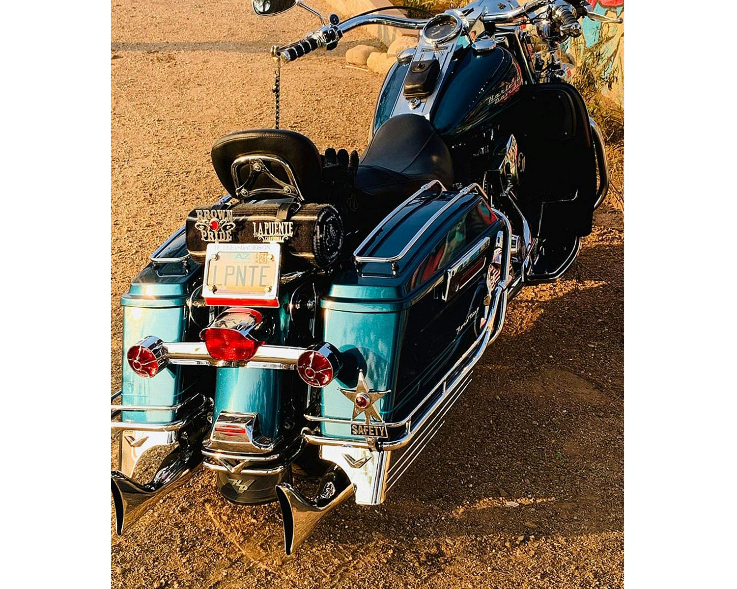 ビッグバーナーレンズセットオレンジ クロームウィンカーハーレーチョロ