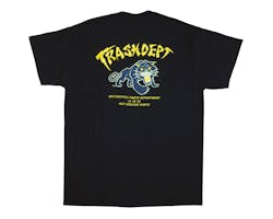 TRASH DEPT オリジナルTシャツ PANTHER Mサイズ BK