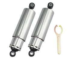 11.5in フルカバーリアショック クローム 4速フレーム用