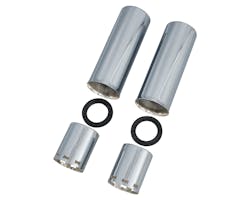 12in ショートショック用フルカバーキット クローム