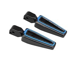 Fangster フットペグ M8ソフテイル BK/BLU リア