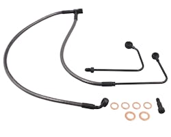 BP ABSシングルブレーキラインキット ロワー ロッカーC +4in