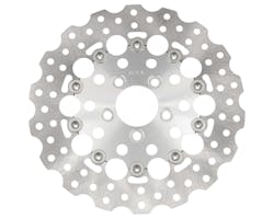 GTSフローティングローター ウェーブ11.8リア ラウンドシルバー
