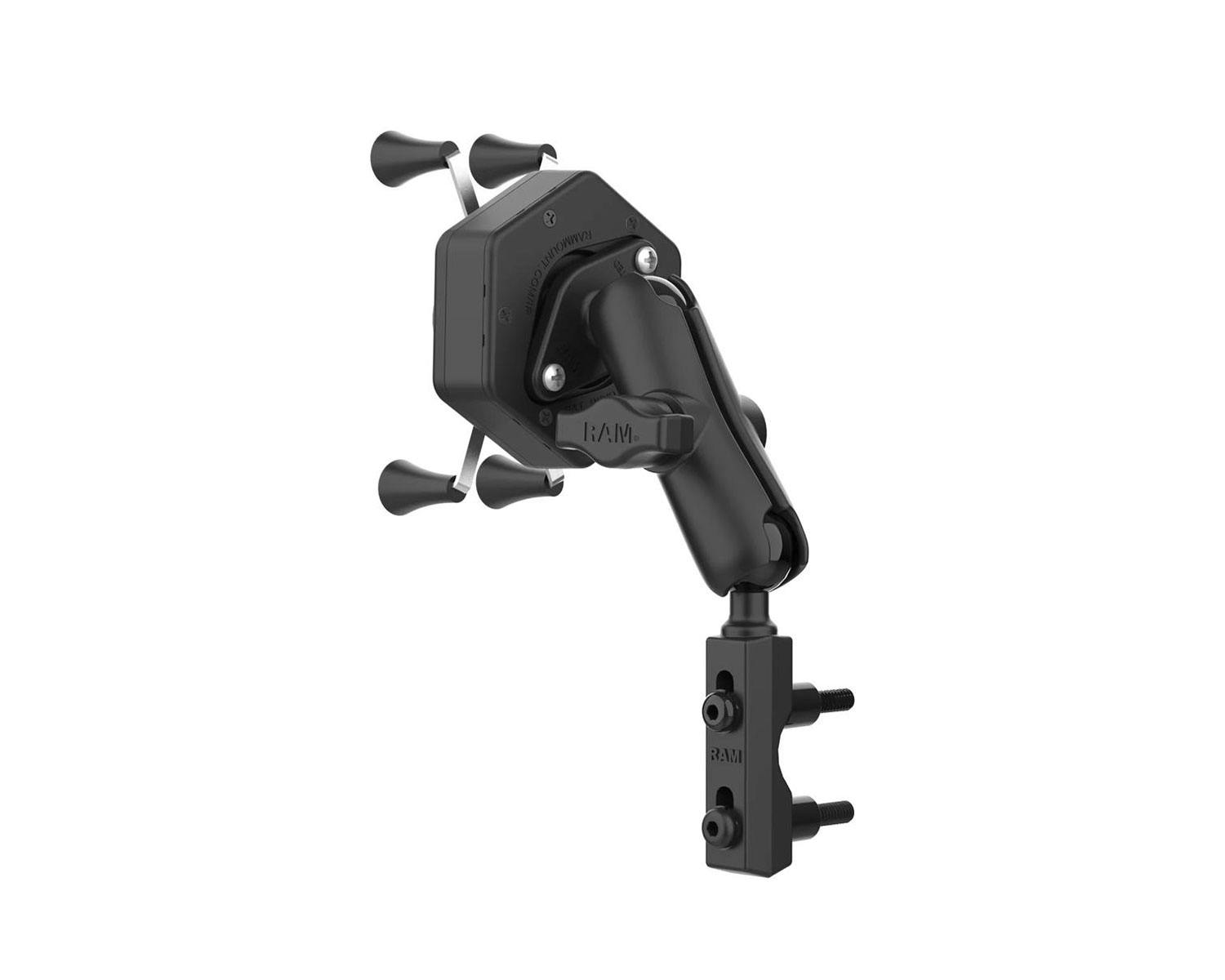 RAM X-Grip Vibe-Safe スマートフォンホルダー Amazon.com: RAM MOUNTS X-Grip Large Phone Holder with Ball