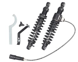 331mm ツインショック リモートプリロード ブラック '09-FLT