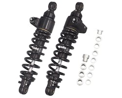 321mm ツインショック 油圧プリロード ブラック '06-FXD