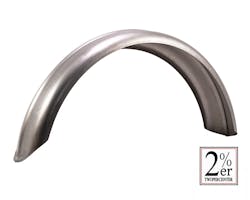 2%er 5インチリブフェンダー スチール
