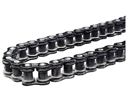 EK QXリングチェーン ブラック&ブラック 108 X350用
