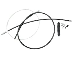BYO 2Pクラッチケーブル 80in BT XL ブラック