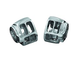 スイッチハウジング クローム 11y-ソフテイル/ダイナ 14y-XL
