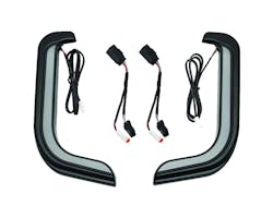 クリアキン Tracer LEDロワーフェアリングアクセント BK