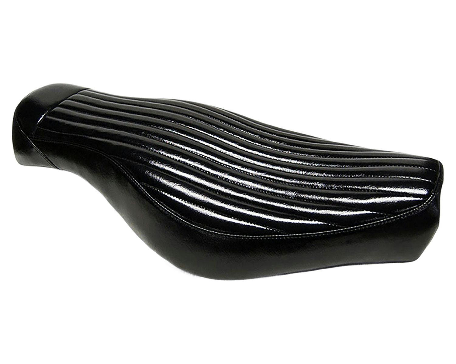 バイク用シート 黒 合成皮革 ストライプデザイン Amazon | 【雑誌MotorCyclist掲載】TK Parts 防水 バイクシート