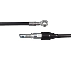 32in アッパークラッチケーブル ブラック 18y- M8用