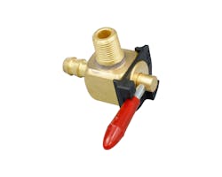 1/8NPT ガソリンコック ブラス