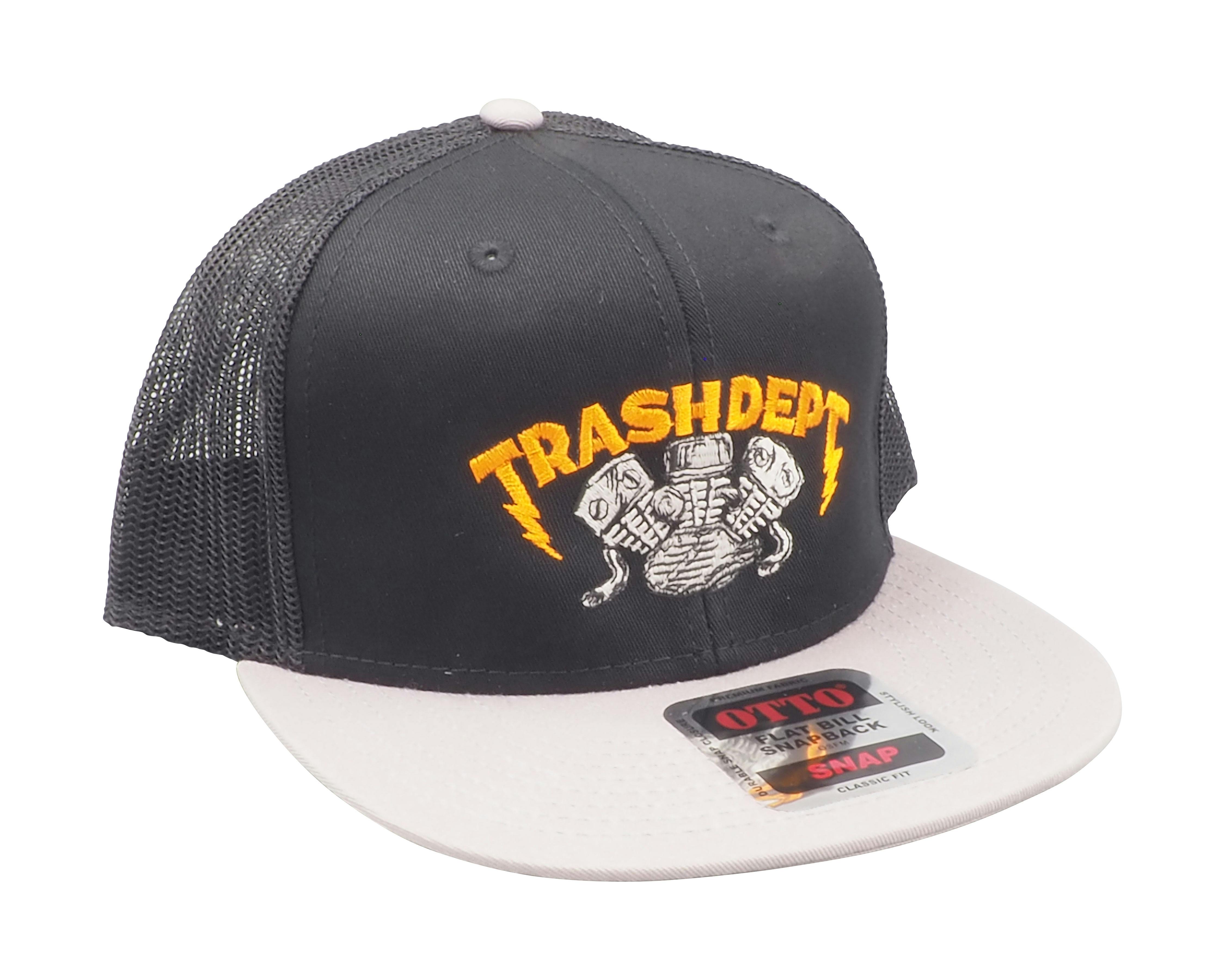 トラッシュデポ オリジナルキャップ（チャコール/ブラック） TRASHDEPT ハーレー用パーツ カスタムパーツの通信販売 ネオファクトリー