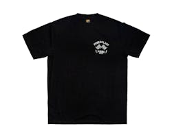 パワープラント クラシック ガレージTシャツ ブラック/ホワイト M