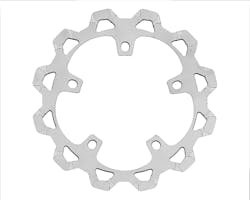 1ピースローター 320mm 4.5mm厚 フロント マシンフィニッシュ