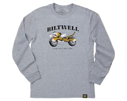 Biltwell TIGER ロングスリーブ グレー M