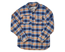 Biltwell HI TEST フランネルシャツ ブルー M