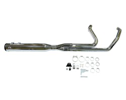 GNX 2in1パフォーマンスマフラーM8ツアラー クローム