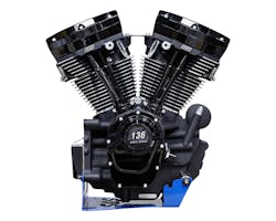 S&S MK136B エンジンAssy 21y- ソフテイル BK