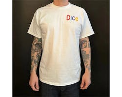 ダイスマガジン CLOWN TOWN Tシャツ ホワイト L